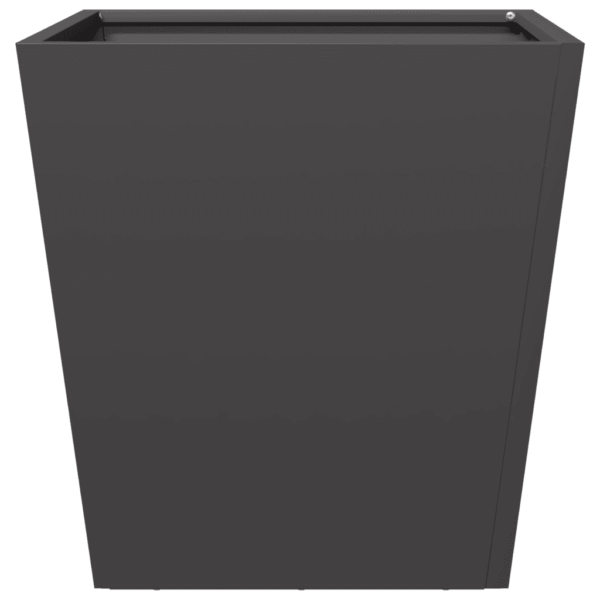 Terasest aia taimekast põhjaga, must, 40 x 40 x 40 cm – 5