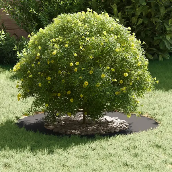 Lame dekoratiivne puurõngas puu alusele, must teras, Ø40/70 cm – 3