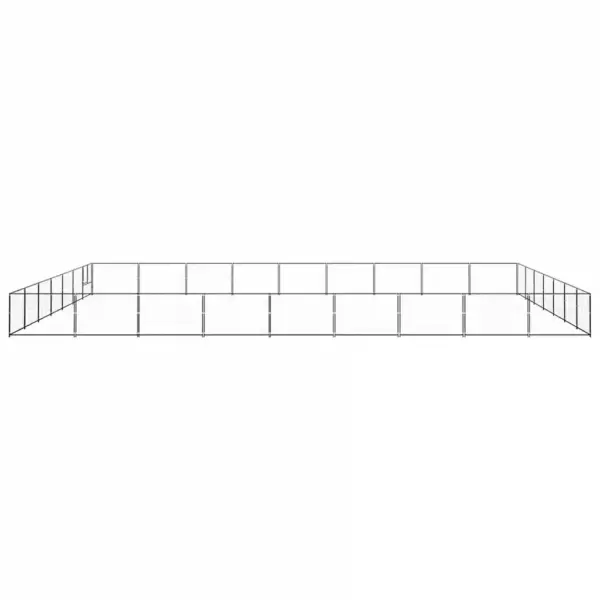 Must terasest koeraaedik, 63 m², paneelid 100 x 70 cm – 4