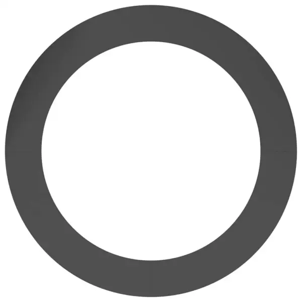 Must terasest dekoratiivne lame puuring puualuse katteks, Ø90/120 cm – 5