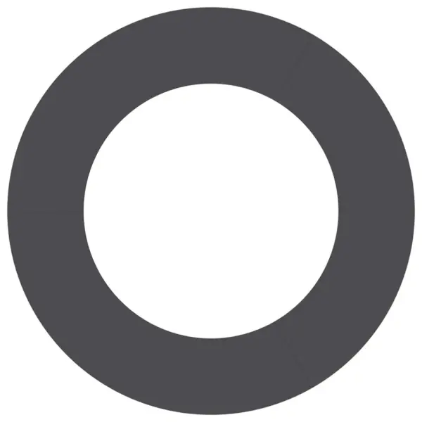 Lame terasest puurõngas puu aluse kaitseks, must, Ø50/80 cm – 5