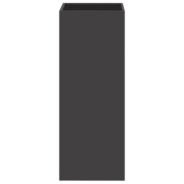 Must külmvaltsitud terasest taimekast, 32 x 29 x 75 cm – 5