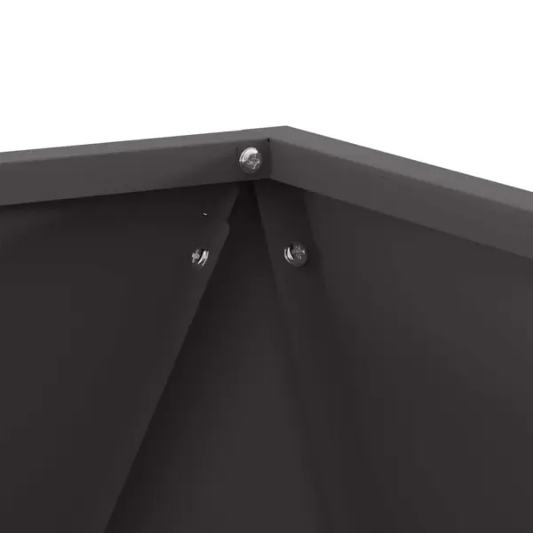 Must terasest taimekast välitingimustesse, 50 x 50 x 50 cm – 7