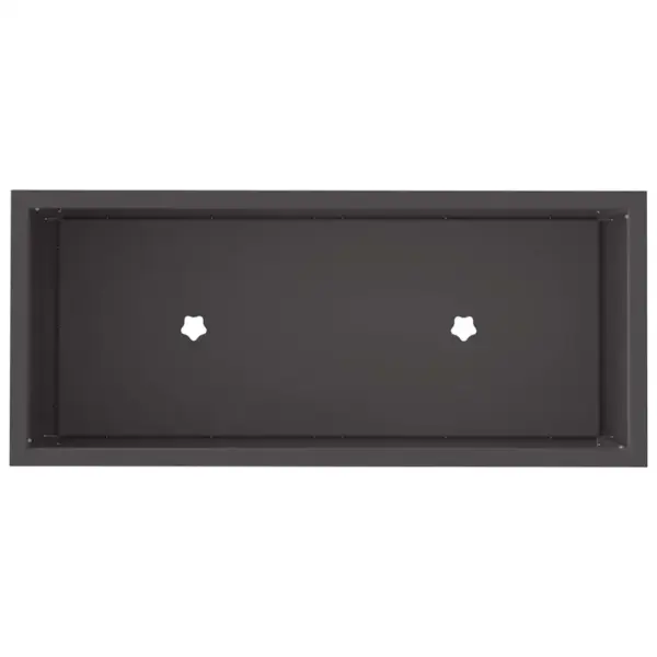 Tõstetud aiataimelava, must teras, 60 x 26 x 45 cm – 7