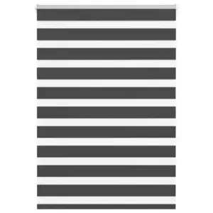 Triibuline sebraruloo must, 105 x 150 cm, 100% polüester