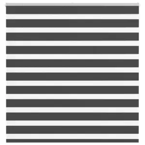 Triibuline sebraruloo, must, 140 x 150 cm, 100% polüester, kanga laius 135,9 cm