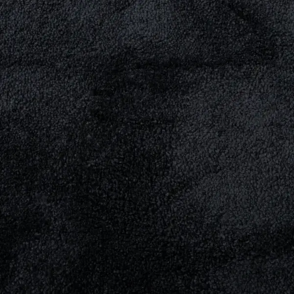 Must lühikese karvaga polüestervaip OVIEDO, 240 x 240 cm – 2