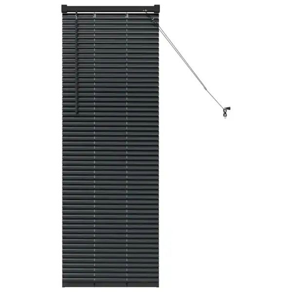 Must alumiiniumist Veneetsia ruloo, 130 x 40 cm – 2