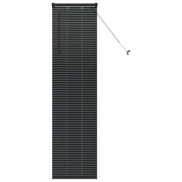 Must alumiiniumist venetsia ruloo, 175 x 50 cm – 2