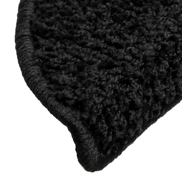 Poolringikujulised trepimatid, mustad, 10 tk, 56 x 17 x 3 cm – 6