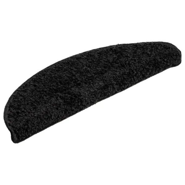 Poolringikujulised mustad trepimatid kahepoolse teibiga, 15 tk, 56 x 17 x 3 cm – 3