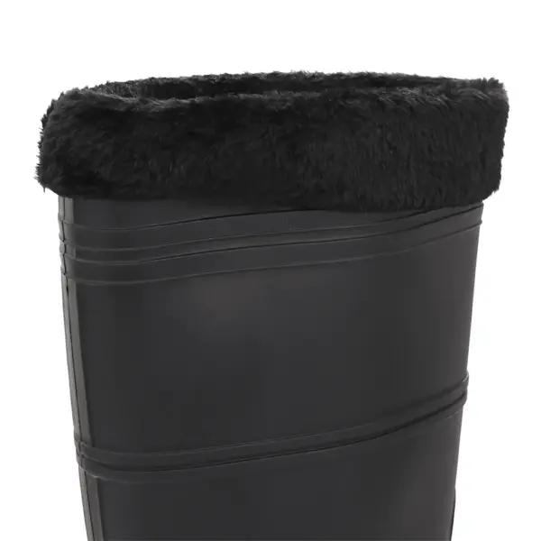 Veekindlad PVC kummikud eemaldatava voodriga, must, suurus 44, kõrgus 40 cm – 6