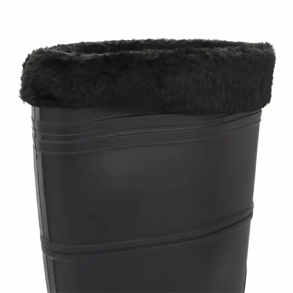 Veekindlad PVC kummikud eemaldatava voodriga, must, suurus 45, kõrgus 40,5 cm – 6