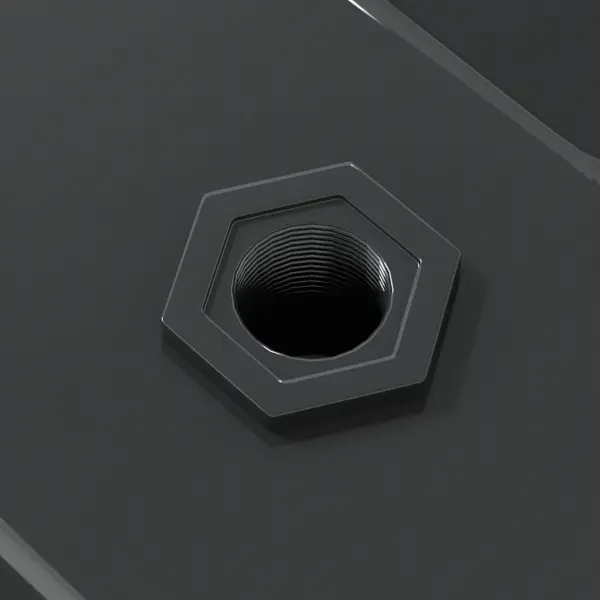 Mustad roostevabast terasest seinariiulid, 2 tk, 75 x 23,5 cm, kandevõime 100 kg – 9