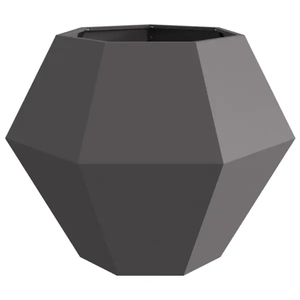 Terasest taimekastid välitingimustesse, 2 tk, must, 100 x 100 x 80 cm – 6