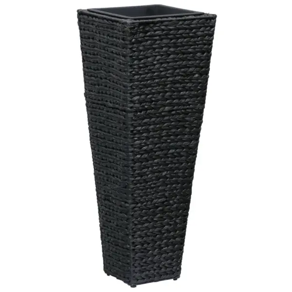 Mustad vesihüatsindist taimekastid sisetingimustesse, 3 tk, terasraamiga, eemaldatavate sisepottidega – 5