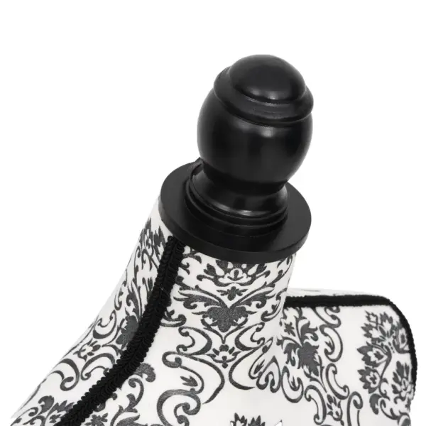 Naiste rätsepa- ja vitriinmannekeen reguleeritava kõrgusega, must-valge mustriga – 5