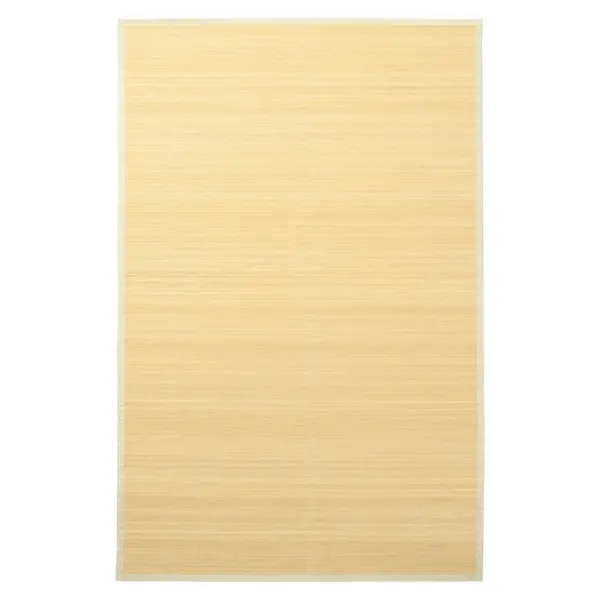 Bambusvaip libisemiskindla PVC-tagaküljega, naturaalne, 100 x 160 cm – 2