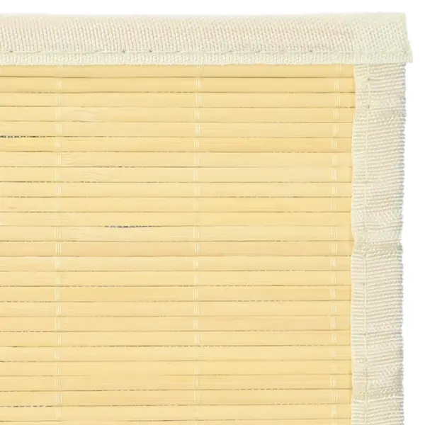 Bambusvaip libisemiskindla PVC-tagaküljega, naturaalne, 100 x 160 cm – 6