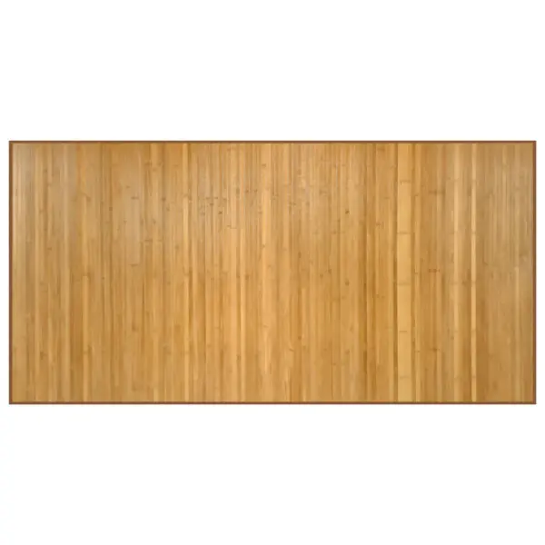 Ristkülikukujuline bambusvaip, naturaalne, 100 x 200 cm - 2