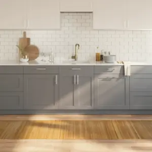 Ristkülikukujuline bambusvaip libisemiskindla tagusega, naturaalne pruun, 70 x 300 cm