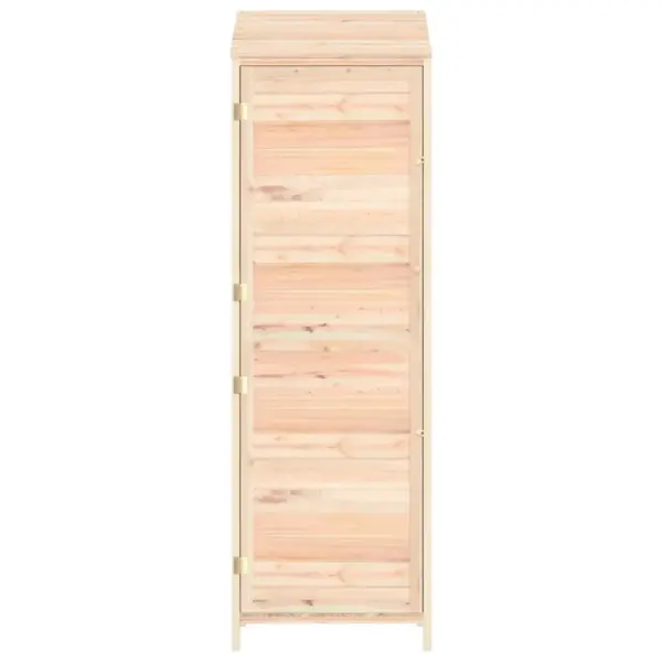 Nulupuidust aiakapp, pruun, 55 x 52 x 174,5 cm – 4