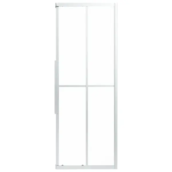 Nurga dušikabiin matt ESG-klaasiga, hõbedane alumiiniumraam, 90 x 70 x 180 cm – 6