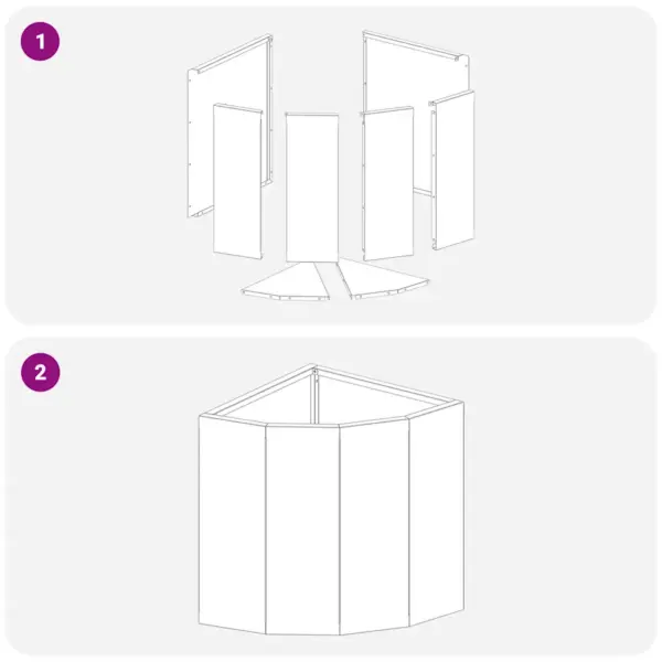 Nurga istutuskast, must teras, 30 x 30 x 35 cm – 10