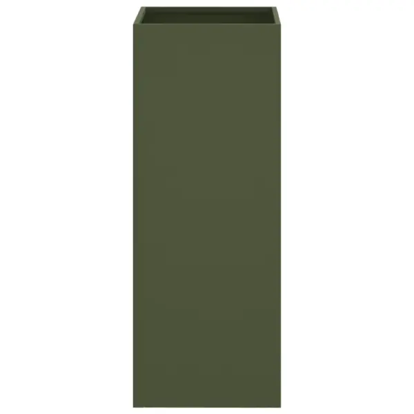Aia taimekast oliiviroheline külmvaltsitud teras 32 x 29 x 75 cm – 4