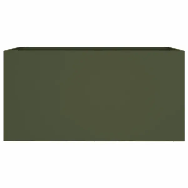 Aia taimekast oliiviroheline külmvaltsitud teras 62 x 30 x 29 cm – 5
