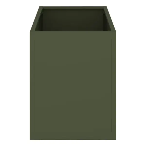Oliiviroheline aia istutuskast külmvaltsitud terasest, 50 x 32 x 40 cm – 6