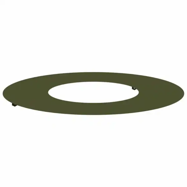 Oliiviroheline terasest lame puurõngas puu alusele, Ø30/60 cm – 2