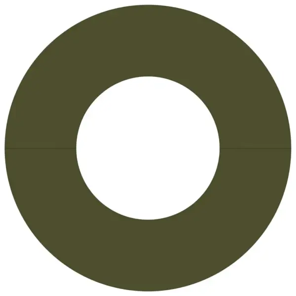 Oliiviroheline terasest lame puurõngas puu alusele, Ø30/60 cm – 5