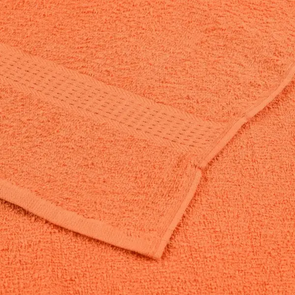 Duširätikute komplekt FROGN, oranž, 10 tk, 70 x 140 cm, 360 g/m² – 6