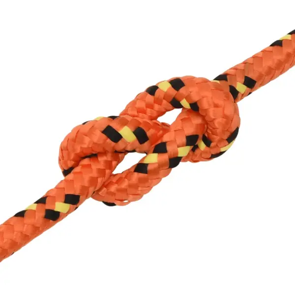 Polüpropüleenist paadiköis, oranž, punutud, 14 mm, 250 m – 5