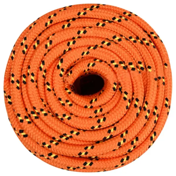 Punutud polüpropüleenist paadiköis, oranž, 16 mm, 250 m – 3