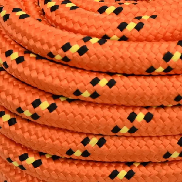 Punutud polüpropüleenist paadiköis, oranž, 20 mm, 50 m - 4