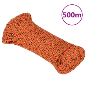 Oranž polüpropüleenist paadiköis, 3 mm, 500 m rull