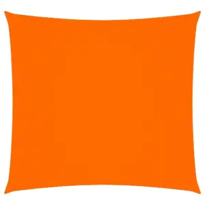 Veekindel kandiline päikesepuri, oranž oxford-kangas, 6 x 6 m