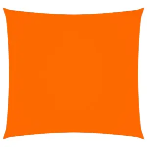 Veekindel kandiline päikesepuri, oranž oxford-kangas, 3,6 x 3,6 m