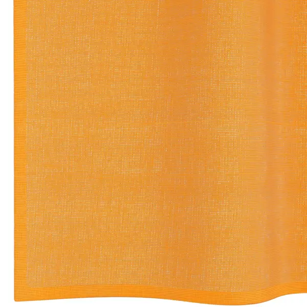 Poolläbipaistvad voile kardinad rõngastega, oranž, 2 tk, 140 x 260 cm – 6