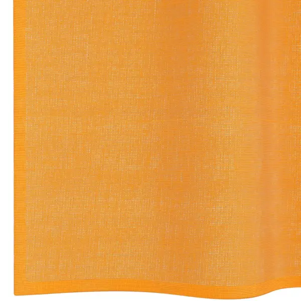 Poolläbipaistvad rõngastihenditega voile-kardinad, oranž, 2 tk, 140 x 245 cm – 6