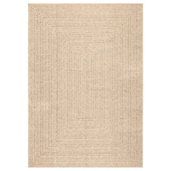 Õue- ja toavaip ZIZUR, beež, džuudi välimusega, 200 x 290 cm – 2