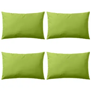 Vettpidavad aiapadjad lukuga, 4 tk, õunaroheline, 60 x 40 cm