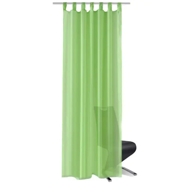 Õunarohelised päevakardinad 2 tk 140 x 175 cm – 3