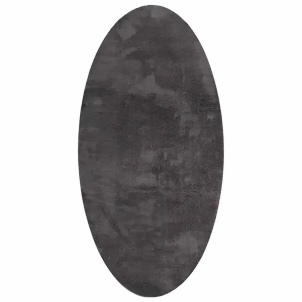 Ovaalne alavaip Huarte, antratsiit, 100 x 200 cm, 100% polüester – 2