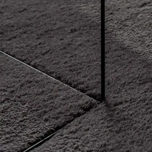 Ovaalne alavaip Huarte, antratsiit, 100 x 200 cm, 100% polüester – 8