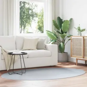 Ovaalne hall vaip HUARTE, libisemisvastane, 140 x 200 cm, 100% polüester