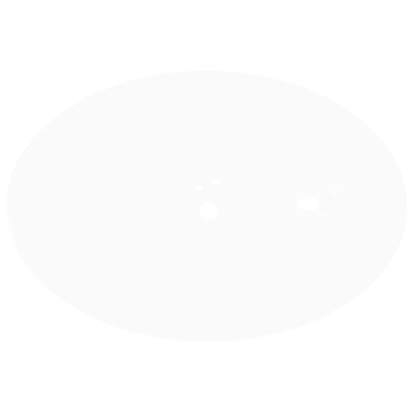 Ovaalne keraamiline kapipealne valamu, valge, 40 x 33 cm – 3