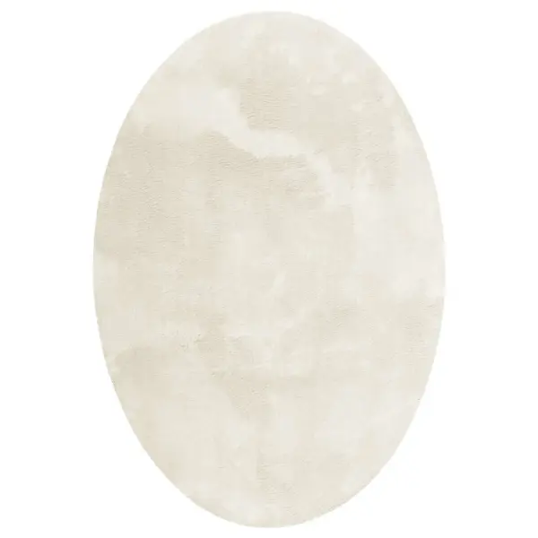 Ovaalne kreemjas vaip Huarte libisemisvastase alusega, 160 x 230 cm, 100% polüester – 2